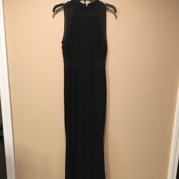 macys long black dresses